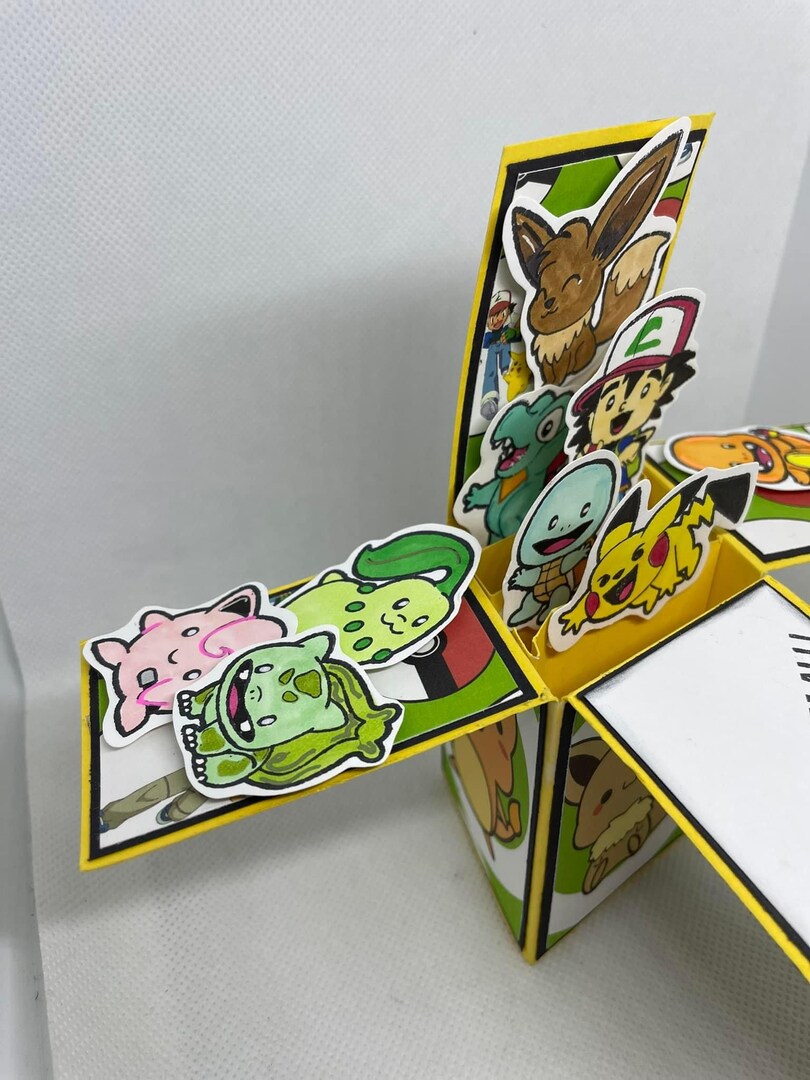 Pokmon Pop up 3D card- Gotta Catch 'em all | MakerPlace by Michaels Pokmon Pop up 3D card- Gotta Catch 'em all | MakerPlace by Michaels